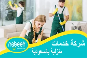 شركة خدمات منزلية بالسعودية – نظافة الشقق والفلل والرعاية المنزلية – نبيه